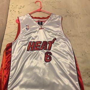 LeBron James heat jersey